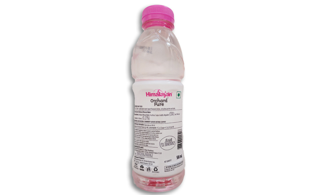Himalayan Orchard Pure Strawberry   Plastic Bottle  500 millilitre